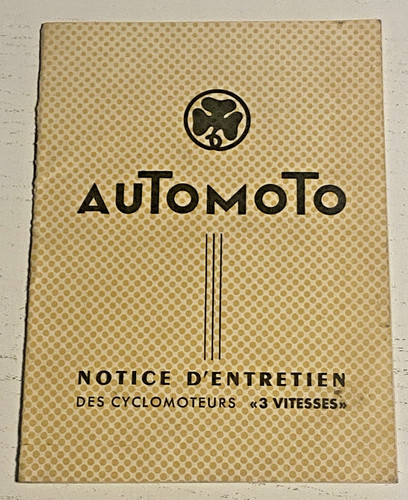 Notice entretien - notice, d'entretien