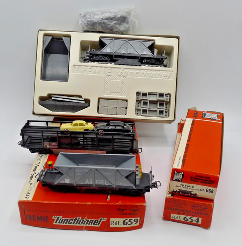 Jouef coffret wagon - wagon, +