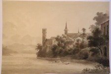 DESSIN LAVIS ABBAYE