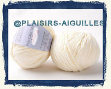 5 pelotes de coton PHIL CABOTINE ECRU NEUVES