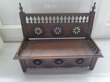 BANC COFFRE MOBILIER DE POUPEE