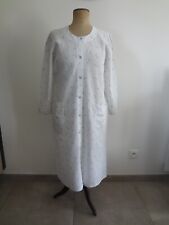 GLORIA BARONI 44 CHEMISE DE NUIT NUISETTE LONG COTON ROBE NUIT DESHABILLE NEGLIG