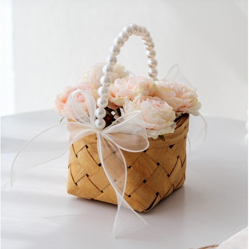 Panier tissé décoratif pour - panier,