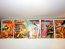 Lot  5 BD petit format  Tanks