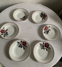 6 Assiettes Creuses Anciennes