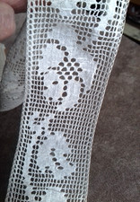 Dentelle de Calais au filet