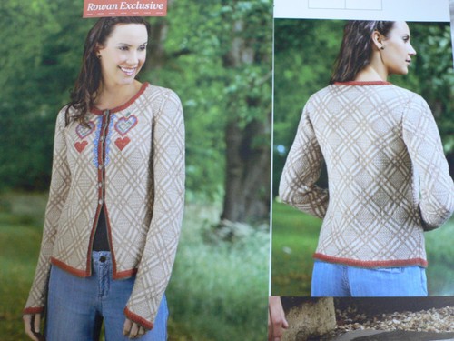 Cardigan diamant coeurs - cardigan, +