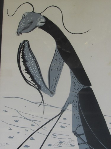 05j32 ancienne lithographie - 05j32,