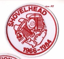 Patch Brodé HOG BIKER FLH