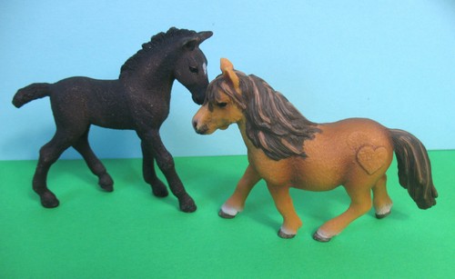 Schleich 2013 poulain et - poulain,