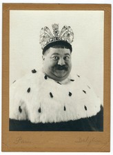 Photo comédien humour le roi et sa couronne par Delfin Paris 1930 théâtre