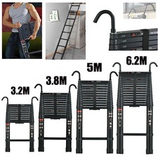 Échelle télescopique à crochet de toit robuste Échelle à crochet détachable 20ft