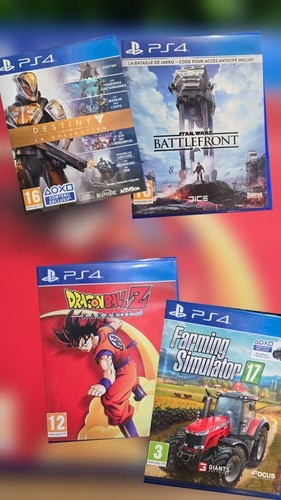 Lot jeux ps4 dragon - jeux,