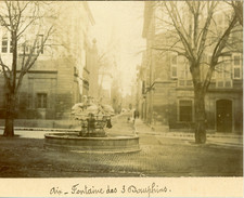 France, Aix, Fontaine des 3