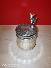 Tirelire Boite A Musique Vintage Bambi Metal ARGENTÉ Boite à musique REUGE SWiSS