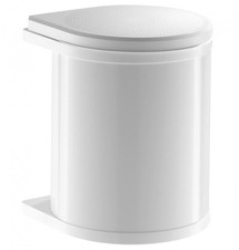 Hailo Mono Poubelle de Salle Bain 12 Litre Cuisine à Encastrer 40cm Armoire