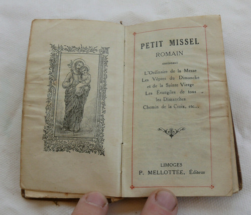 Petit missel romain limoges - petit,