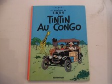 BD TINTIN – Tintin au congo – 1974