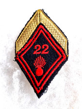 Un insigne tissu militaire