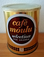 Vintage Ancienne Boite A Café Métallique COOP