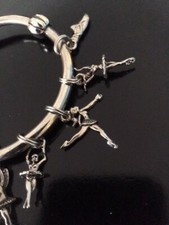NWT Green Rhino Key Bracelet