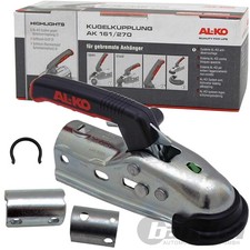 AL-KO Ak 161 Attelage à Boule Gebremste Remorque Jusqu'À 1600 KG 50/45/35mm