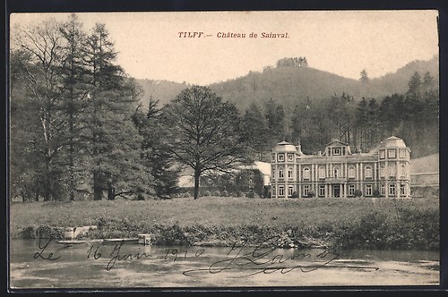 Cpa tilff chateau - cpa, de