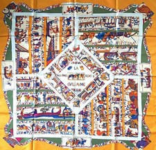 Foulard en soie Hermes Carré