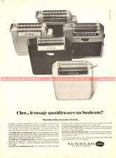 Publicité SUNBEAM rasoir XSM