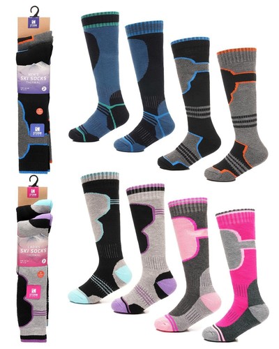 Adultes chaussettes ski hommes - adultes,