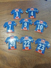Magnet  Lot 7 magnets just foot 2009 PARIS  maillot ligue 1 