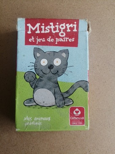Jeu cartes mistigri - de,