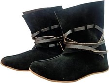 Bottes médiévales en cuir
