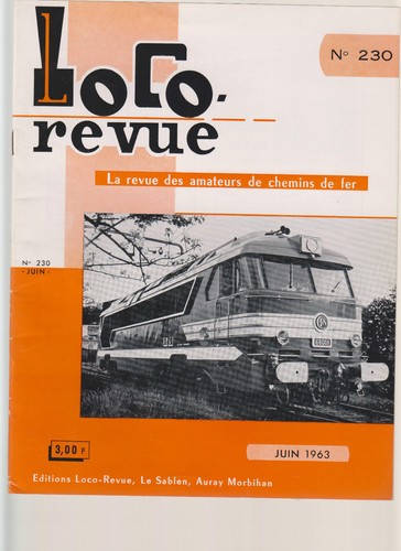 Loco revue 230 de - cf,