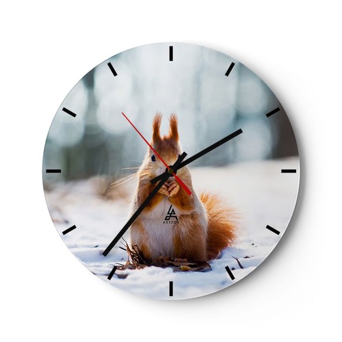 Horloge murale verre - murale, en