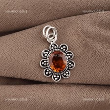 Pendentif Charm Ovale en