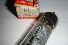 EL86 TFK   NOS NIB  TUBE NEUF TESTER METRIX U61  GRAND O INCLINER