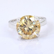 RARE BAGUE SOLITAIRE DIAMANT