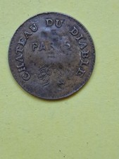 Jeton de tolérance chateau du diable PARIS maison close