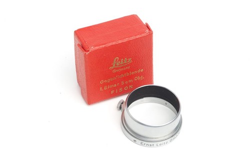 Leitz leica hood fison chrome - leitz,