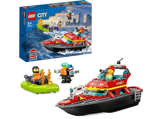 Lego city 60373 le - –, bateau