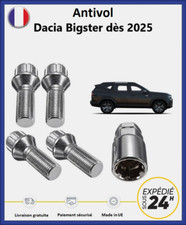 Écrous antivol de roues Dacia Bigster dès 2025