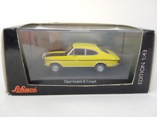 Schuco Opel Kadett B Coupé Rallye 1900 Jaune 1/43 3511