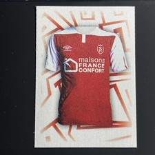 450 MAILLOT REIMS PANINI FOOT 2020 2021 STICKERS FOOTBALL FRANCE