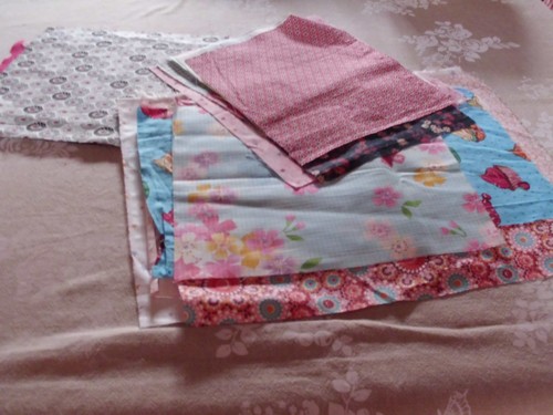Lot petits coupons tissu - coupons, de