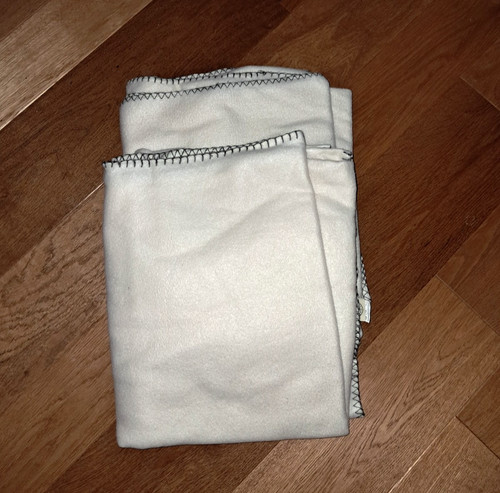 Lot plaids polaires blanc - lot,