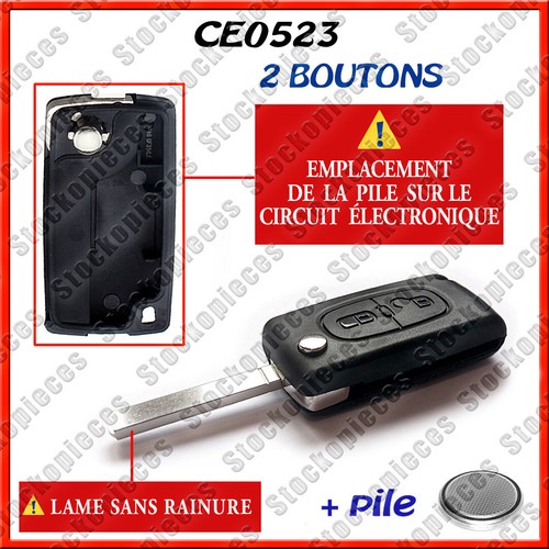Plip clef ce0523 boutons - clef, 2