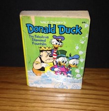 1967 A Big Little Book Walt Disney's Donald Duck Fabulous Diamond Fountain 5756