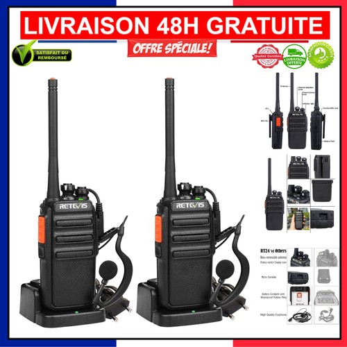 Retevis rt24 talkie - retevis,