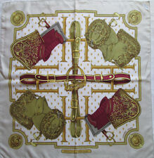 -Superbe Foulard HERMÈS  "